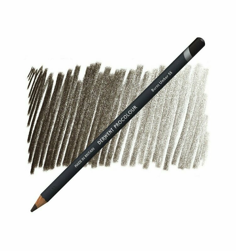 Matita Colorata Derwent Procolour - 55 Burnt Umber