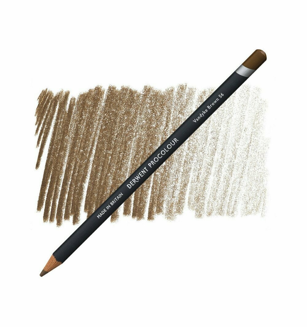 Matita Colorata Derwent Procolour - 56 Vandyke Brown