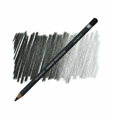 Matita Colorata Derwent Procolour - 71 Ivory Black