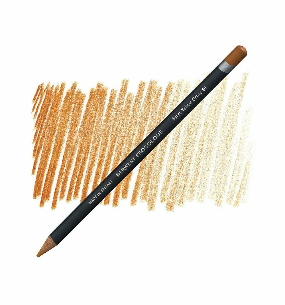 Matita Colorata Derwent Procolour - 60 Burnt Yellow Ochre