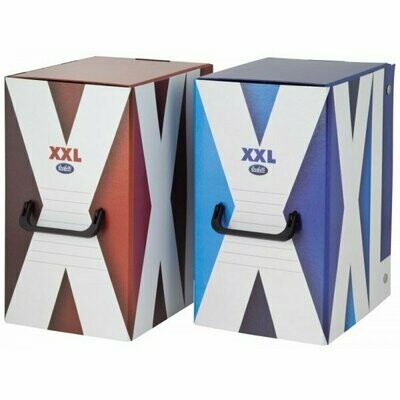 Scatola progetti con maniglia XXL - Dorso 20 cm - 34x24 cm - rosso