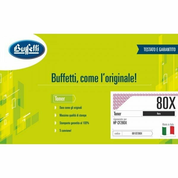 HP Toner - Compatibile 80X - Nero