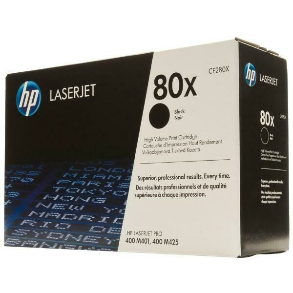 HP Toner - Originale 80X - Nero