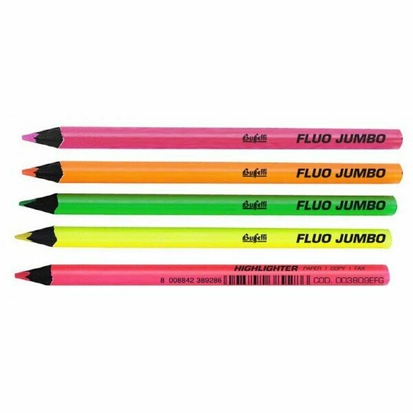 Evidenziatore a matita Fluo Jumbo - colore arancione
