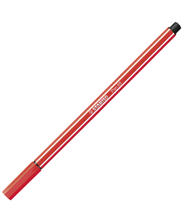 Pennarello Premium - STABILO Pen 68 - Rosso Chiaro