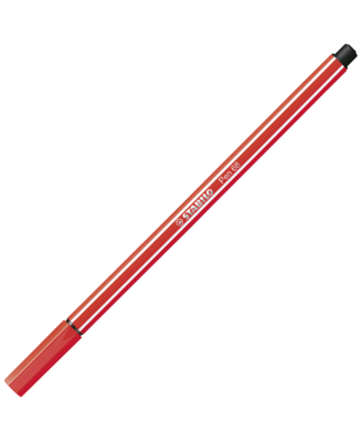 Pennarello Premium - STABILO Pen 68 - Rosso Chiaro