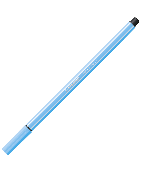 Pennarello Premium - STABILO Pen 68 - Blu Fluo