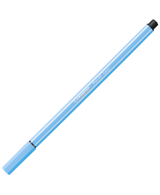 Pennarello Premium - STABILO Pen 68 - Blu Fluo