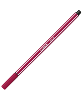Pennarello Premium - STABILO Pen 68 - Rosso Scuro
