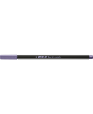 Pennarello Premium Metallizzato - STABILO Pen 68 metallic - Lilla metallizzato