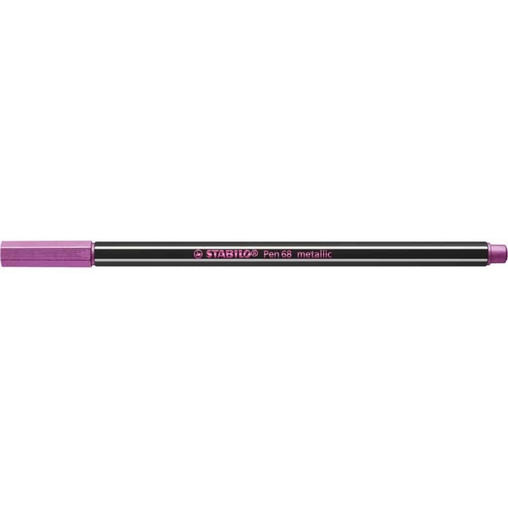 Pennarello Premium Metallizzato - STABILO Pen 68 metallic - Viola metallizzato