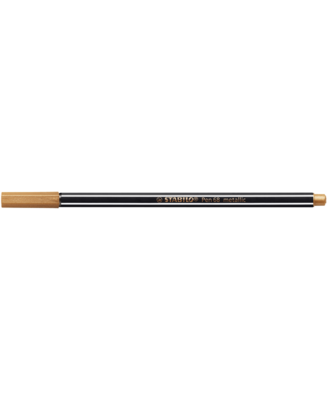 Pennarello Premium Metallizzato - STABILO Pen 68 metallic - Bronzo metallizzato