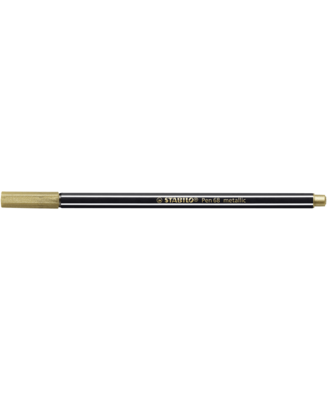 Pennarello Premium Metallizzato - STABILO Pen 68 metallic - Oro metallizzato