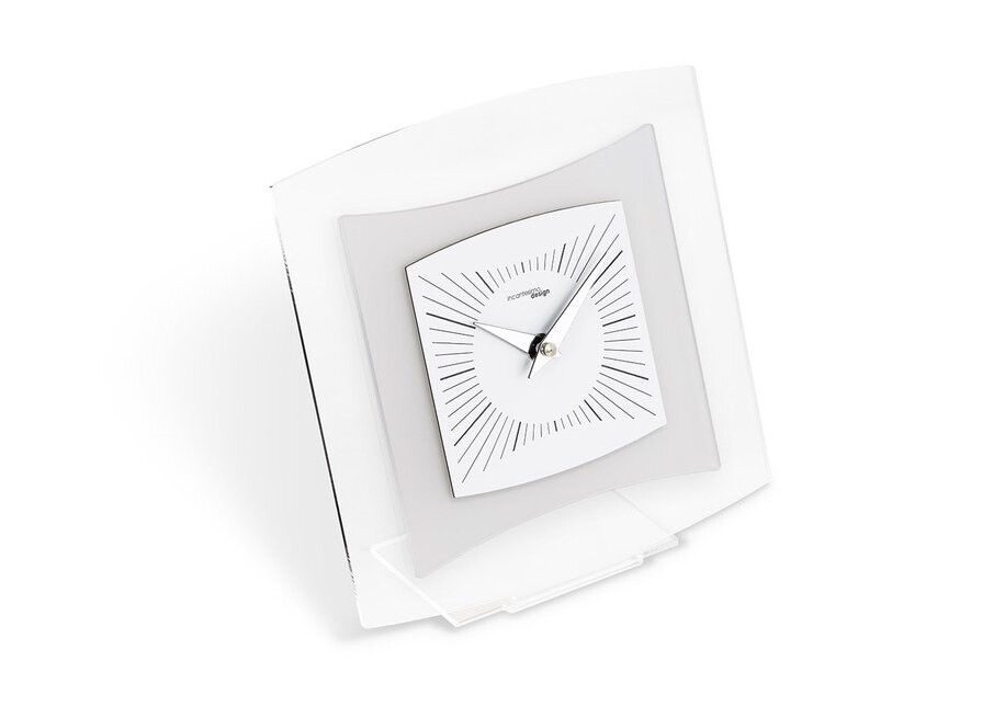 Orologio da Tavolo - QUINTUS Bianco | Incantesimo Design