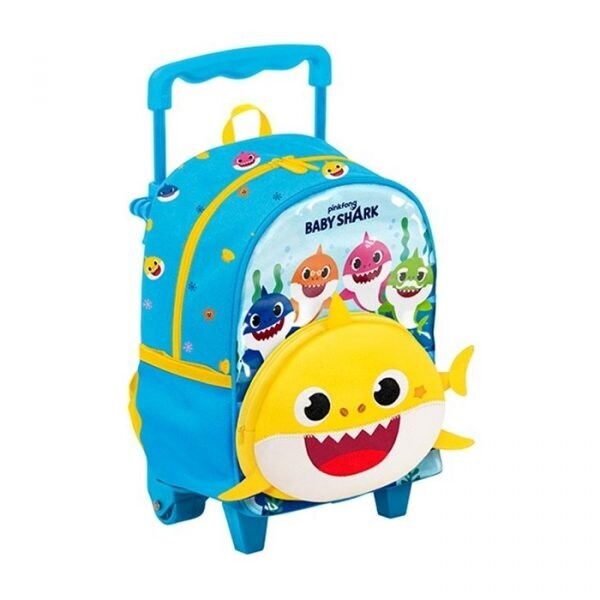 Baby Shark Zaino Trolley 2WD Small Asilo