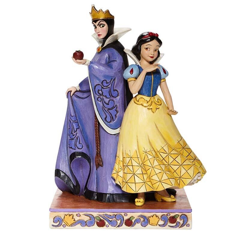 Statuina Biancaneve e Regina Grimilde  21 cm |  Disney Traditions