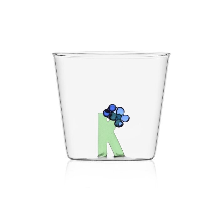 Ichendorf  Bicchiere Tumbler Alfabeto Lettera K  - 35 cl