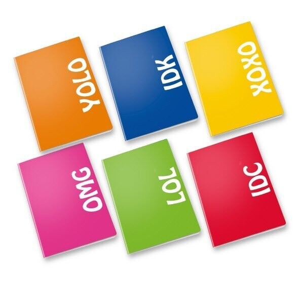 Maxiquaderno Collezione Chatty - Rigatura C - Righe 4a e 5a elementare - 80 g - A4 - copertine assortite
