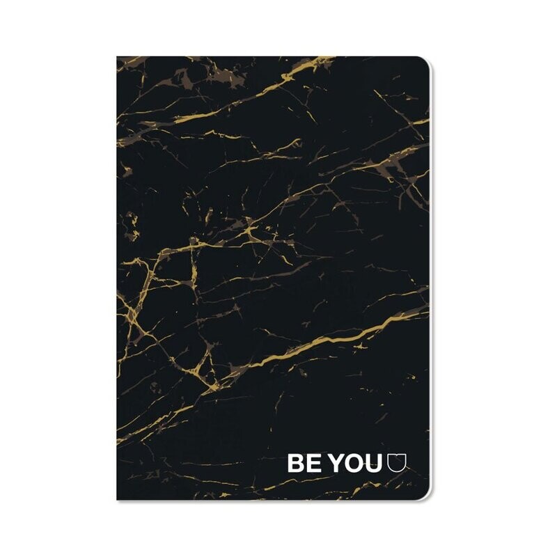 BE YOU | Quaderno Dark Marble - 100g - 20 fogli