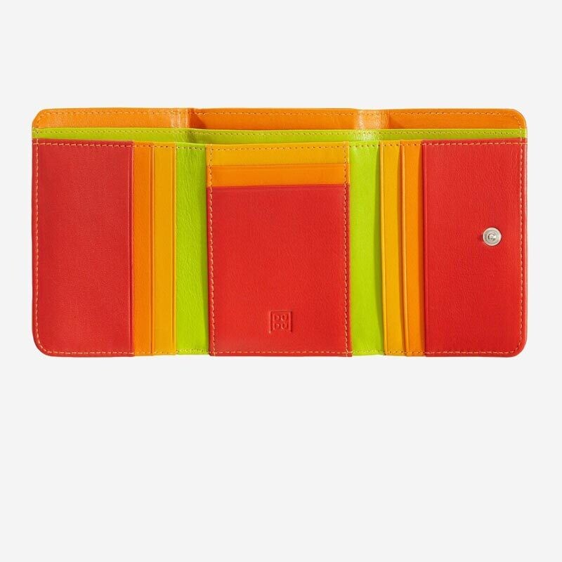 Dudubags Portafoglio donna RFID-  Pemba Rosso