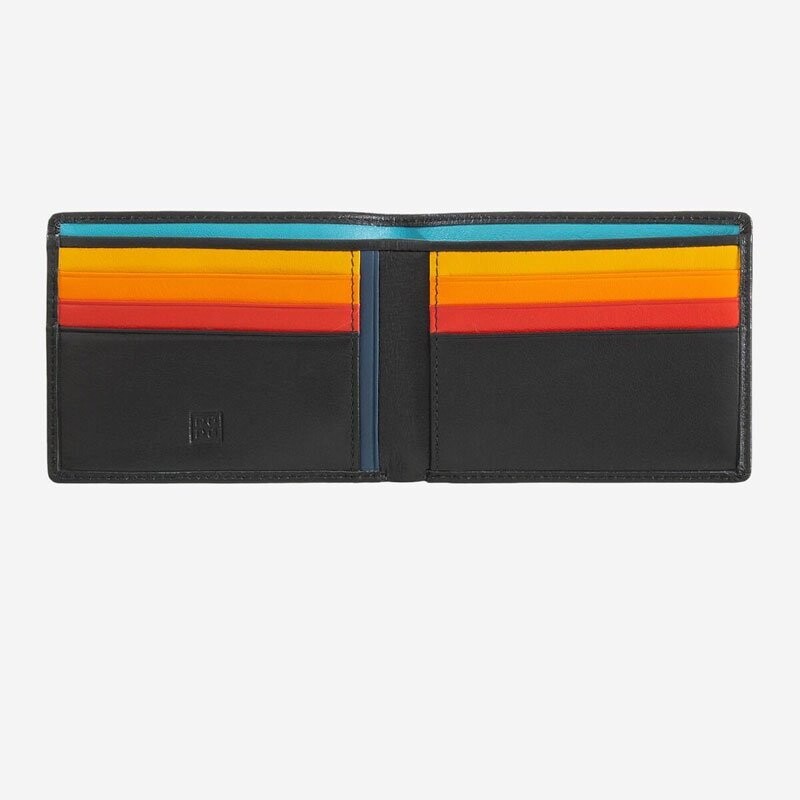 Dudubags Portafoglio in pelle Uomo - RFID - Caprera Nero