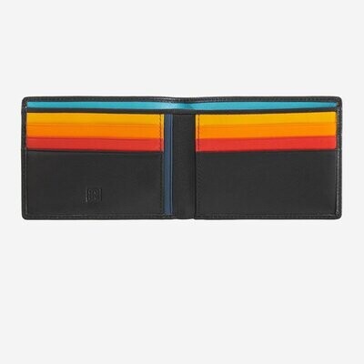 Dudubags Portafoglio in pelle Uomo - RFID - Caprera Nero