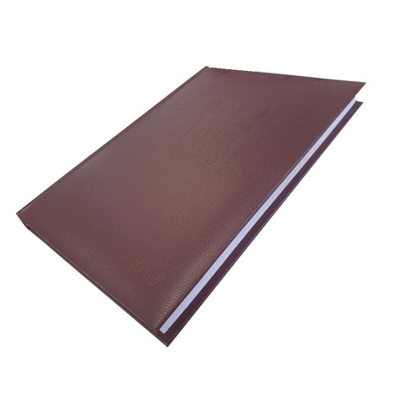 Buffetti - Agenda Giornaliera 2025 - 15 x 21 cm - Bordeaux