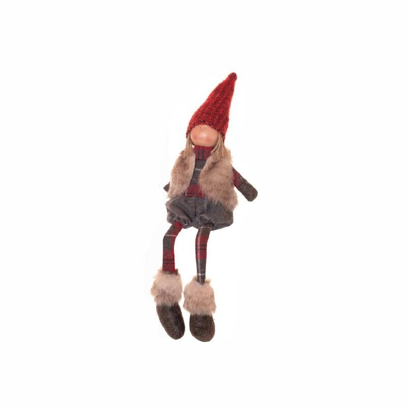 Pupazzo Bimba Gnoma con gambe Molli - H 45cm