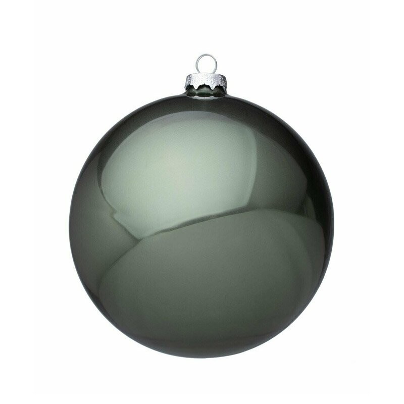 Sfera in Vetro Verde Chiaro Shimmer Ø 15 cm | Bizzotto