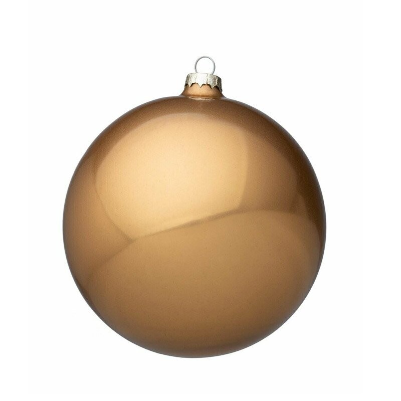 Sfera in Vetro Oro Opaco Ø 15 cm | Bizzotto