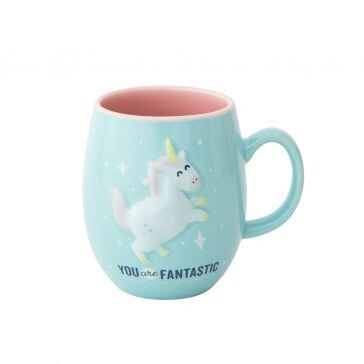 Mr. Wonderful Tazza con Unicorno in Rilievo