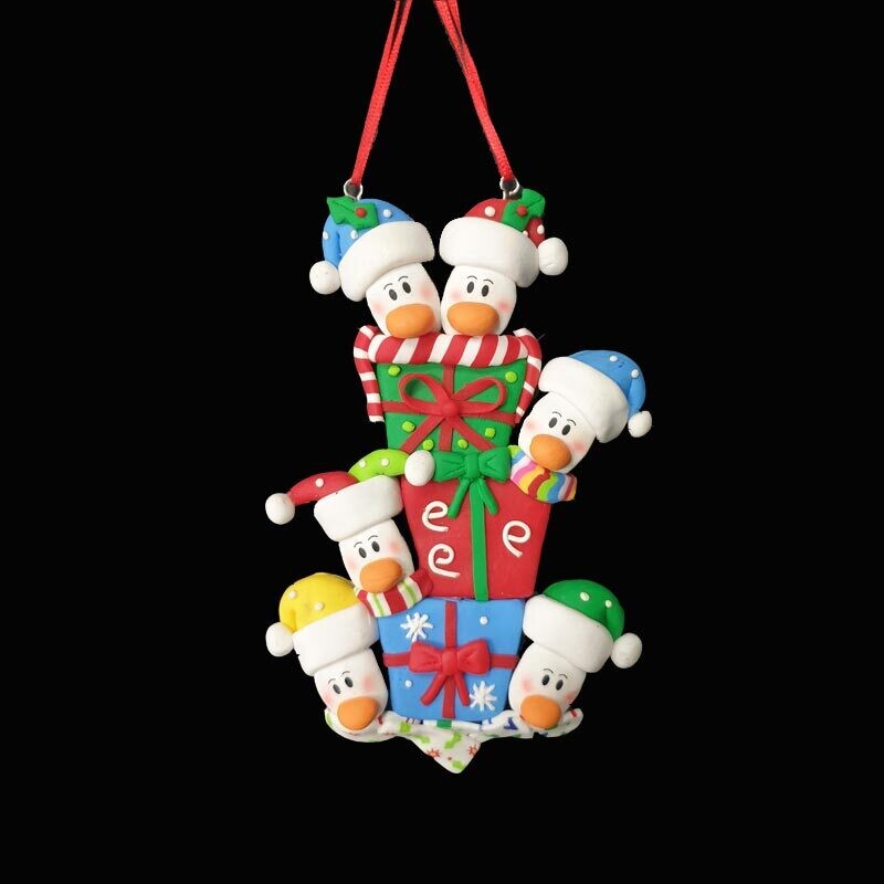 Appendino Personalizzabile Pinguini  - 6 Nomi