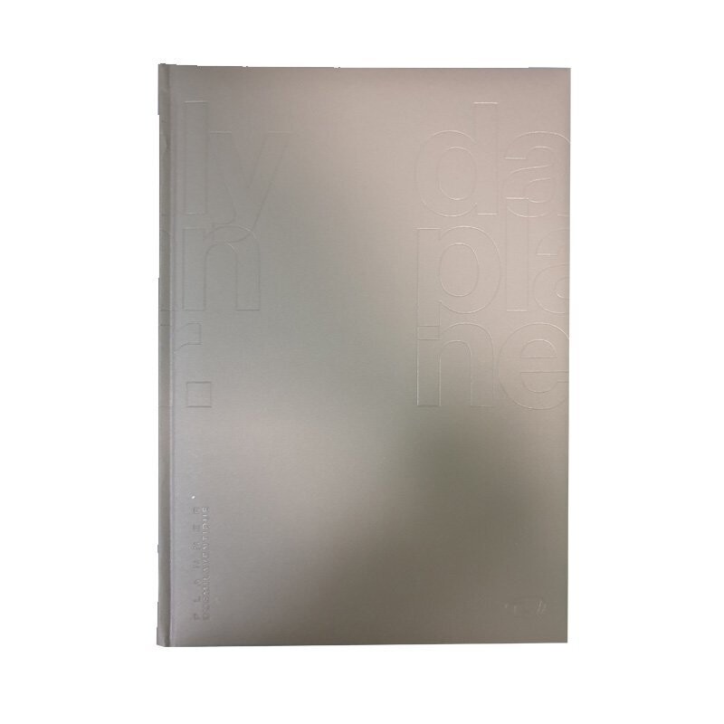 Buffetti - Agenda giornaliera 12 mesi - 2025 - Grigio