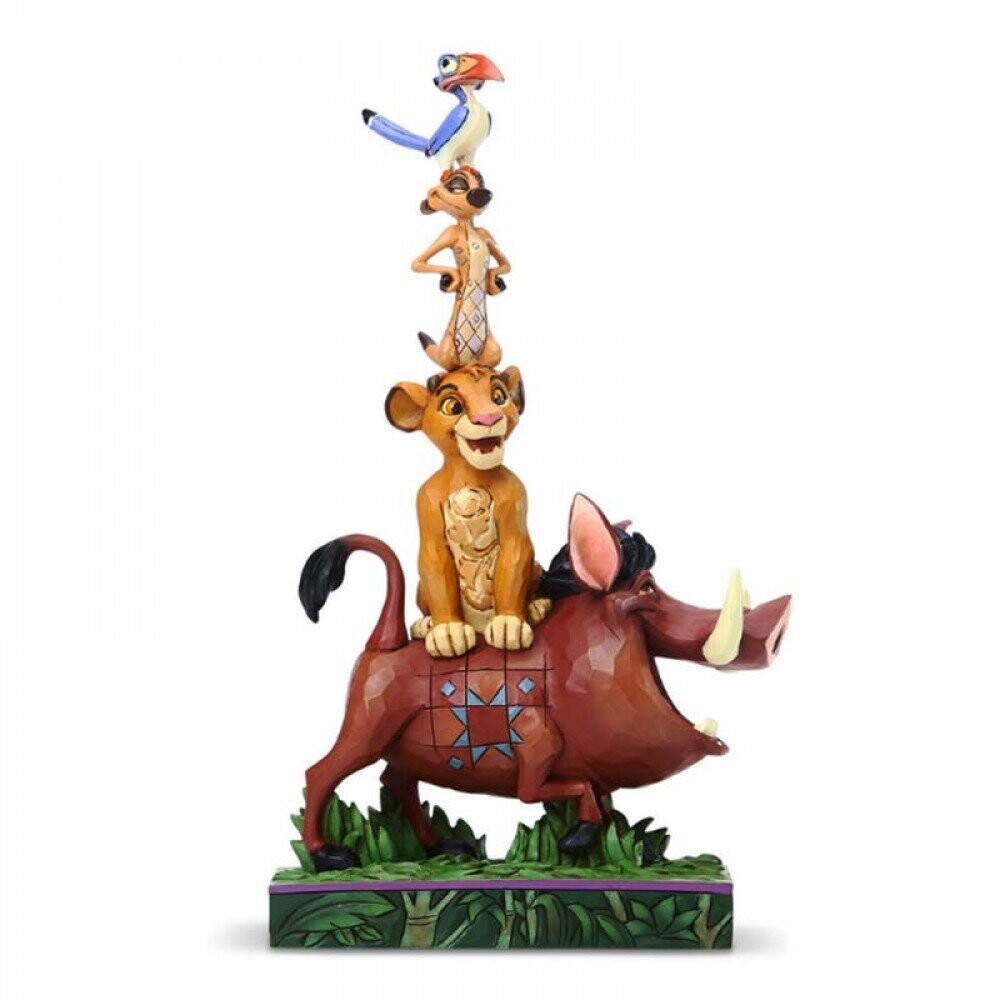 Statuina Totem del Re Leone 20 cm  | Disney Traditions