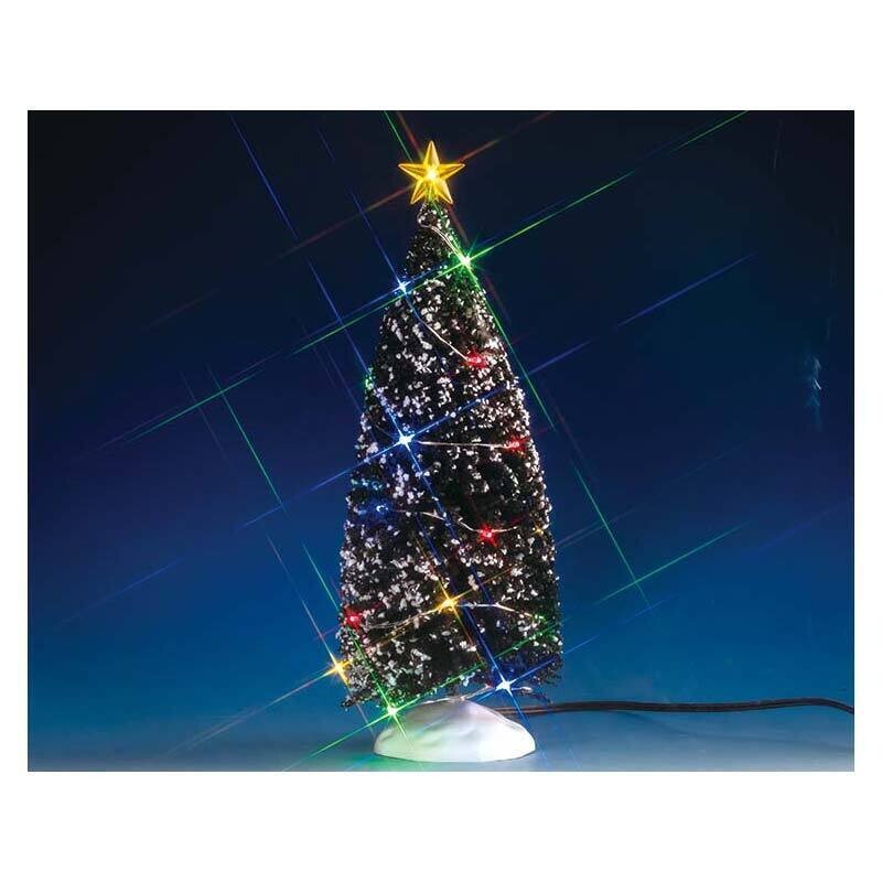 Lemax - Albero sempreverde con Luci H 24 cm