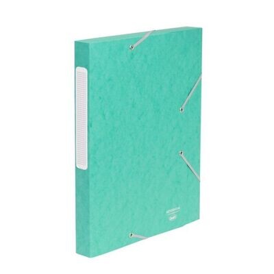 Scatola progetti con elastico angolare Aeternum - dorso 3 cm - 33x25 cm - Verde