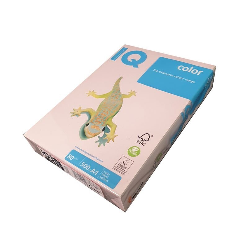 Carta A4 Colorata Mondi IQ 250 Fogli - 160 g/m² - OPI74 - Fenicottero