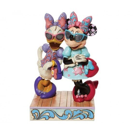 Statuina Minnie e Daisy Fashioniste 14,5 cm  | Disney Traditions
