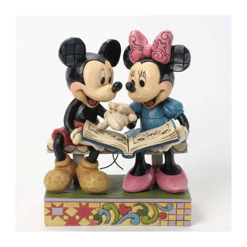 Statuina Topolino e Minni 85° Anniversario 16,5 cm  | Disney Traditions
