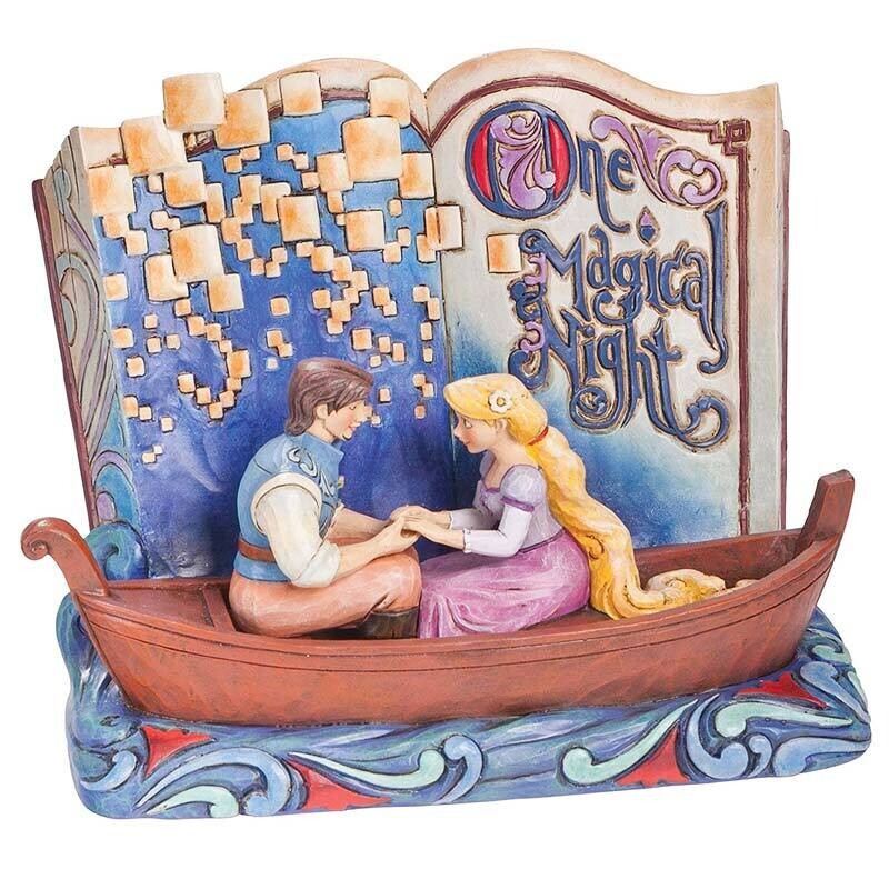 Statuina  Libro Rapunzel "Una notte Magica" | Disney Traditions