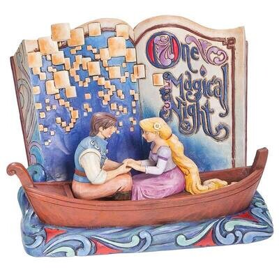Statuina  Libro Rapunzel "Una notte Magica" | Disney Traditions