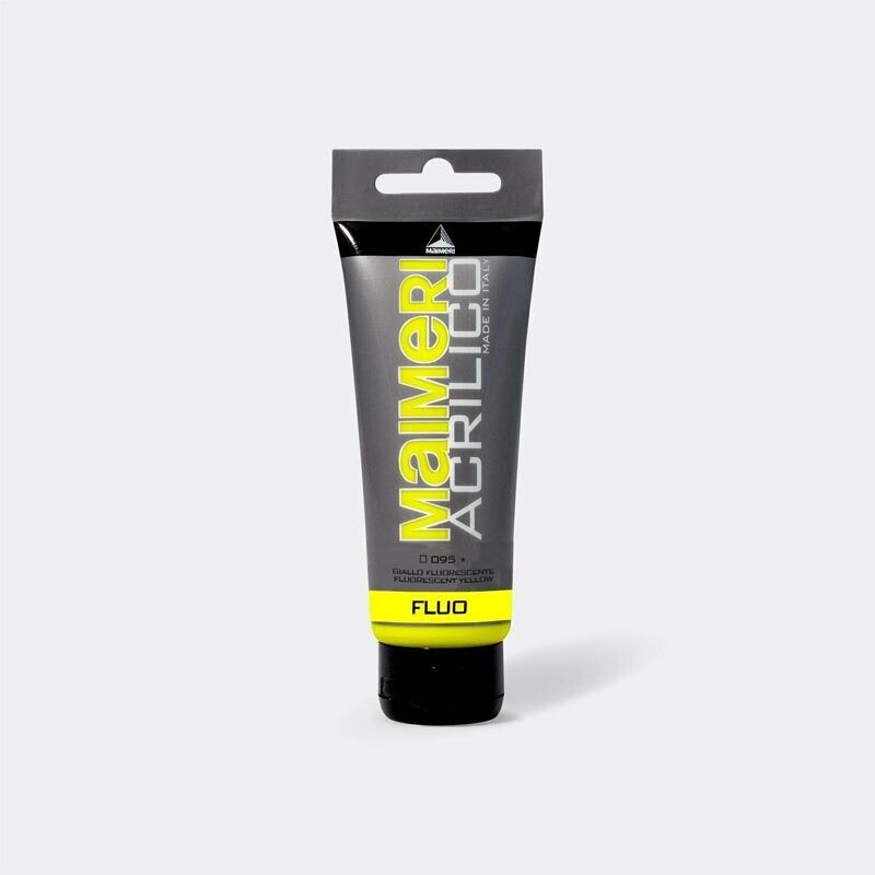 MAIMERI ACRILICO 75 ML 095 GIALLO FLUORESCENTE