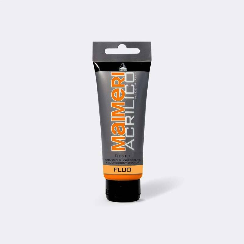 MAIMERI ACRILICO 75 ML 051 ARANCIO FLUORESCENTE