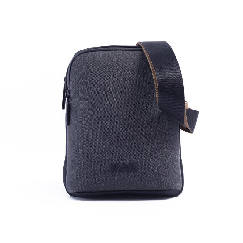 NAVA Design | Tracolla slim 2 scomparti Motion - Asphalt/Kaky