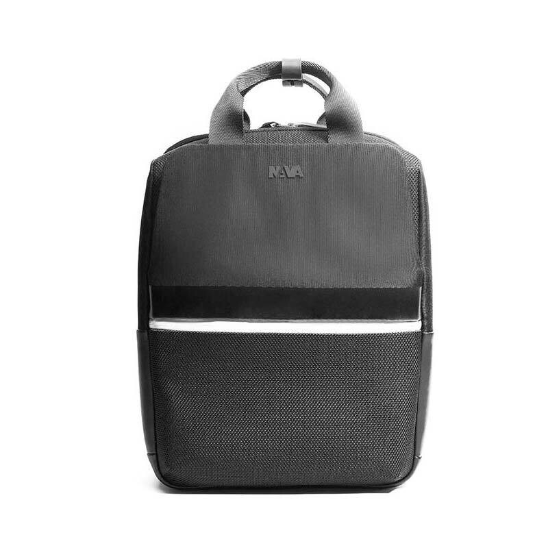 NAVA Design | Zaino Tote due Comparti - Nero