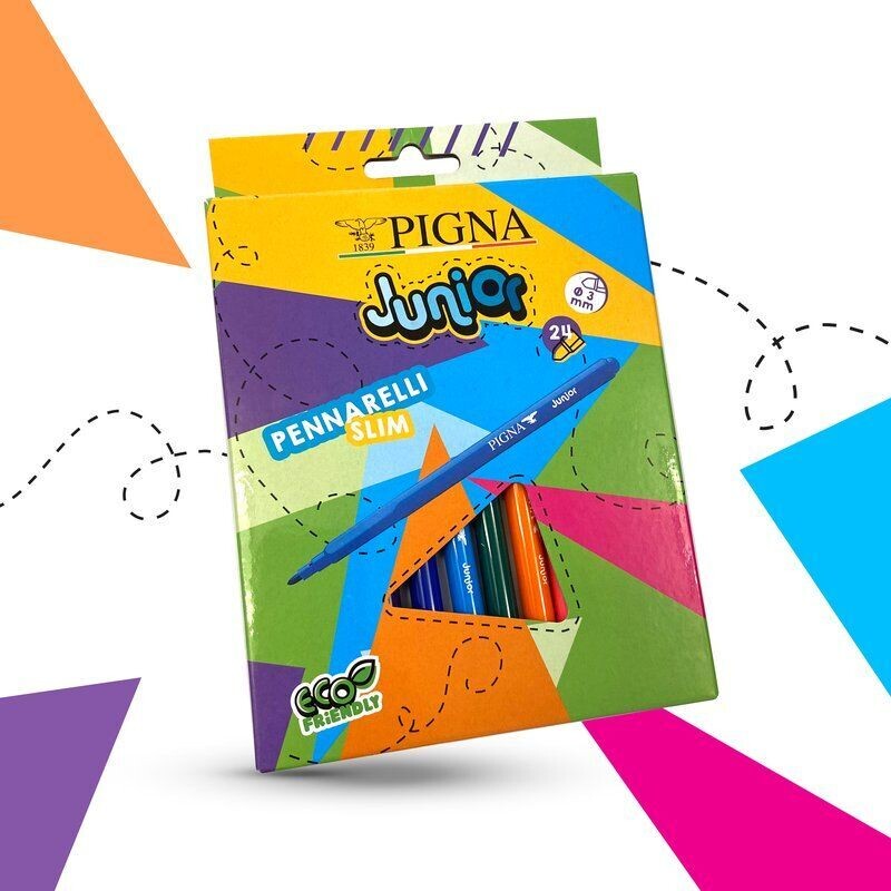 Pennarelli colorati Slim - confezione da 24
