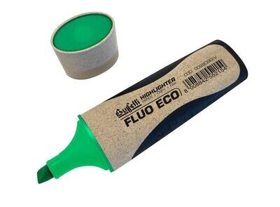 Evidenziatore Fluo Grip Ecolologico - colore verde