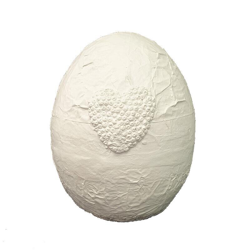 Baden | Uovo di Pasqua con Cuore  - Bianco