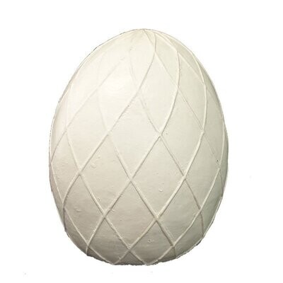 Baden | Uovo di Pasqua con decorazioni Spirale - Bianco