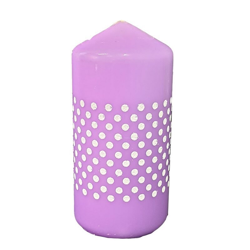 Candela a Pois - Lilla